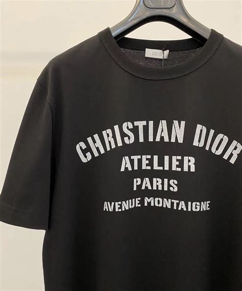 dior atelier tshirt|ecru christian atelier t shirt.